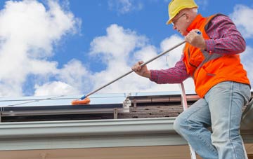 Bossall soft wash roof cleaning